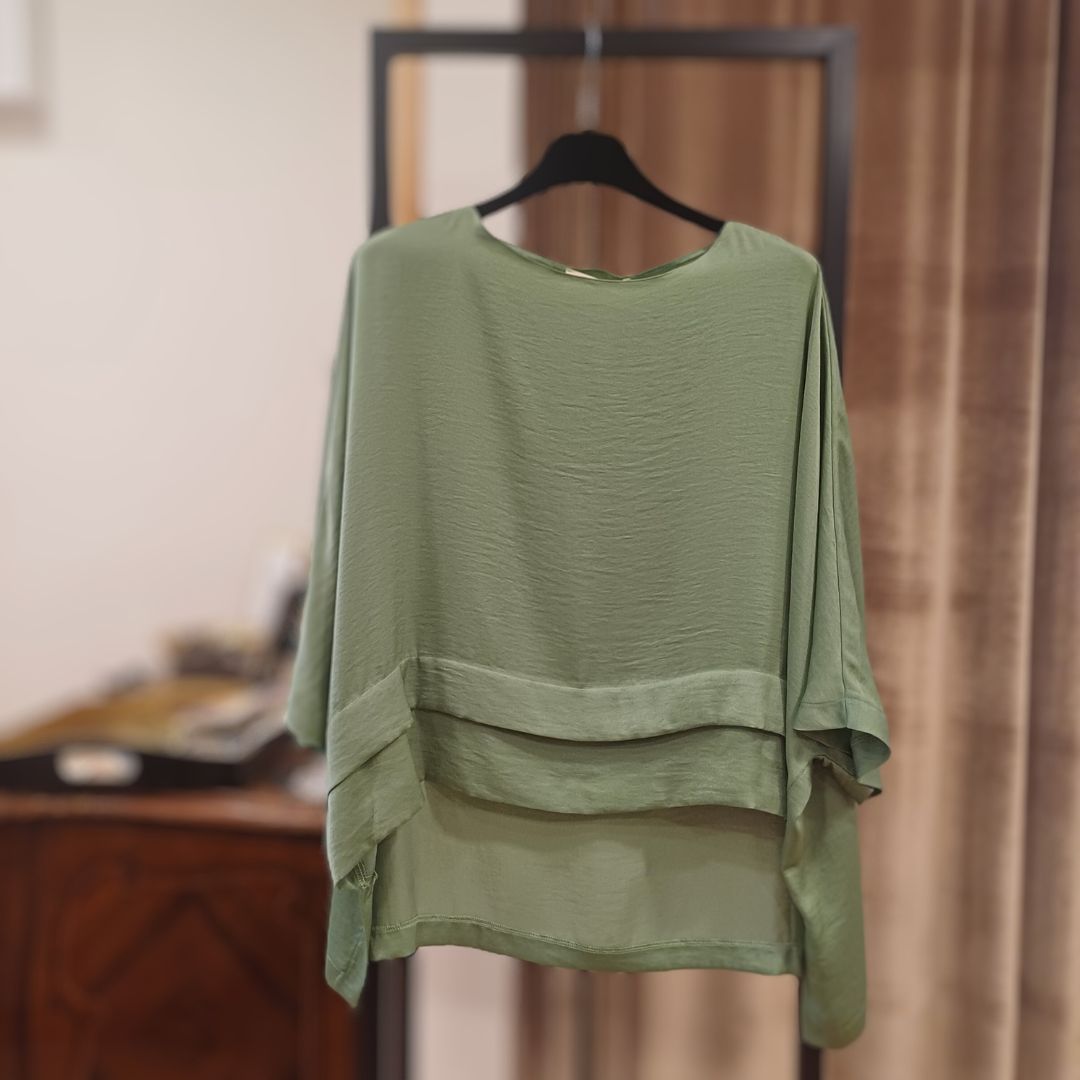 Moutaki Flowy Layered Blouse - various colors