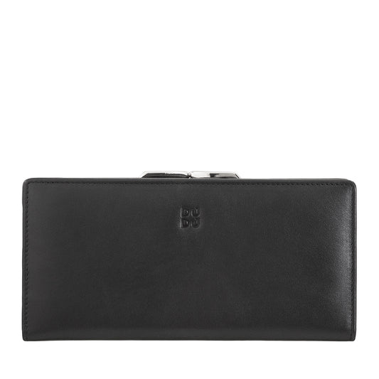 Carteira de Pele Chloé Preta com Proteção RFID