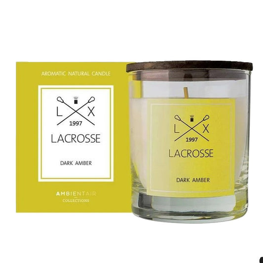 Dark Amber Candle-Lacrosse