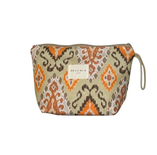 Necessaire Ikat laranja