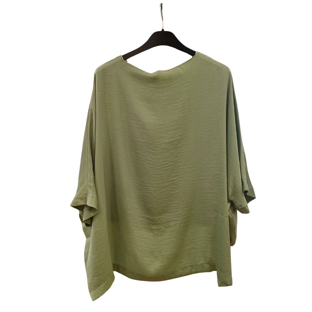 Blusa Assimétrica Moutaki – Verde Sálvia