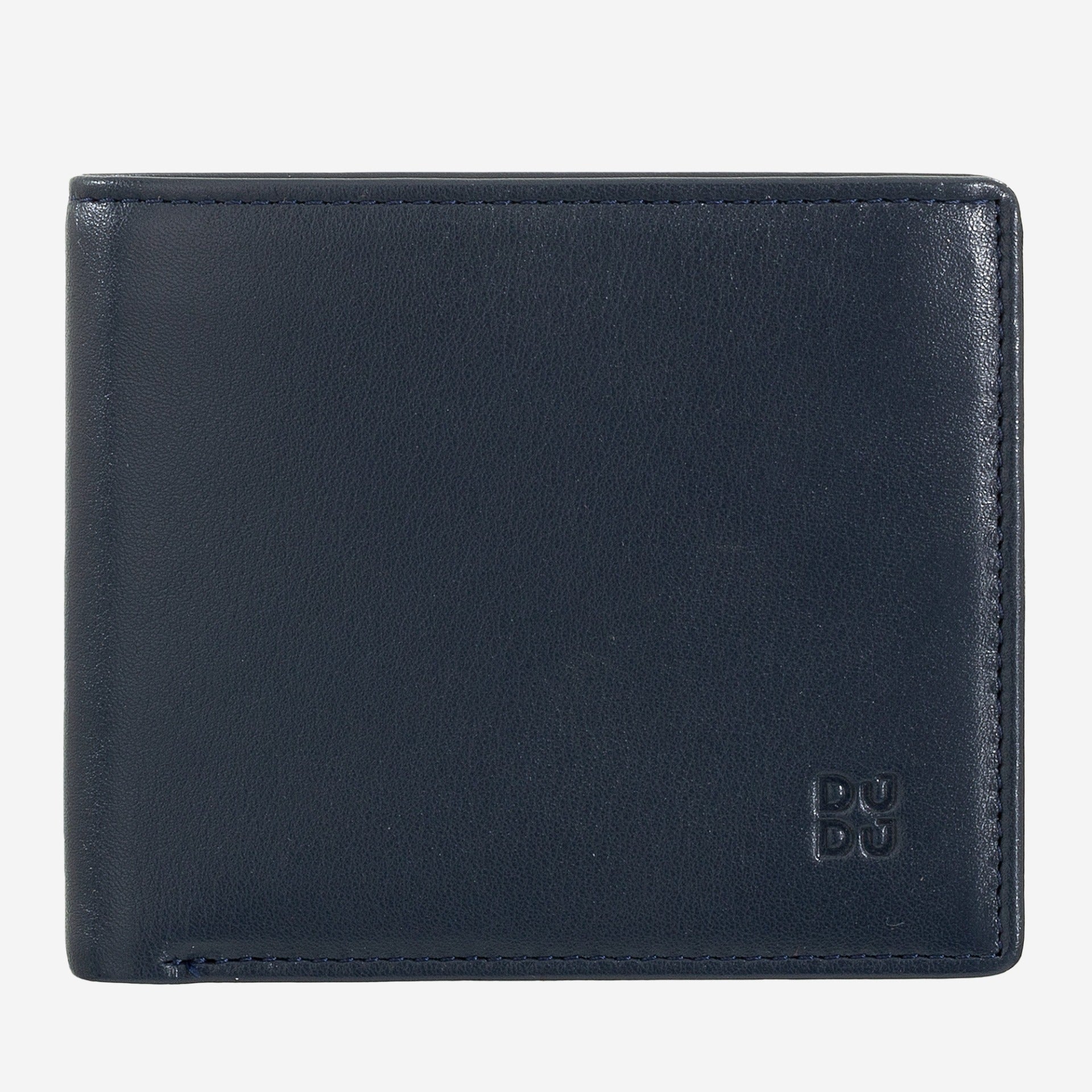 Carteira Masculina em Pele com Porta-Moedas- Proteção RFID