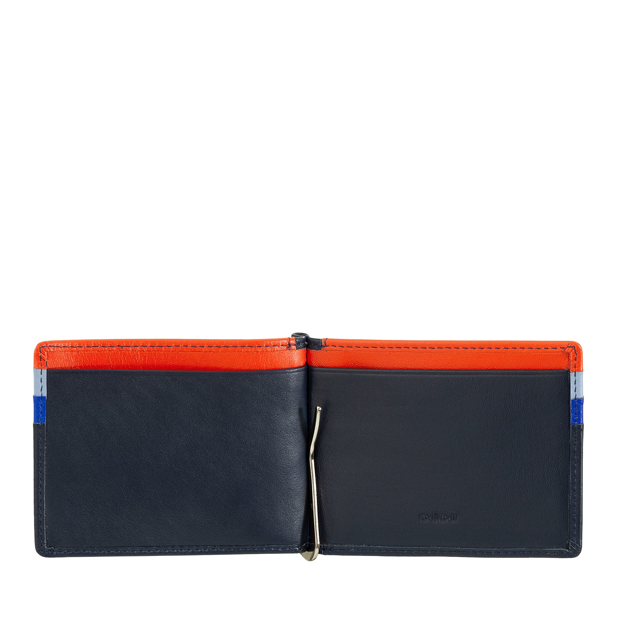 Carteira Porta-Cartões com Clip de Dinheiro e Proteção RFID