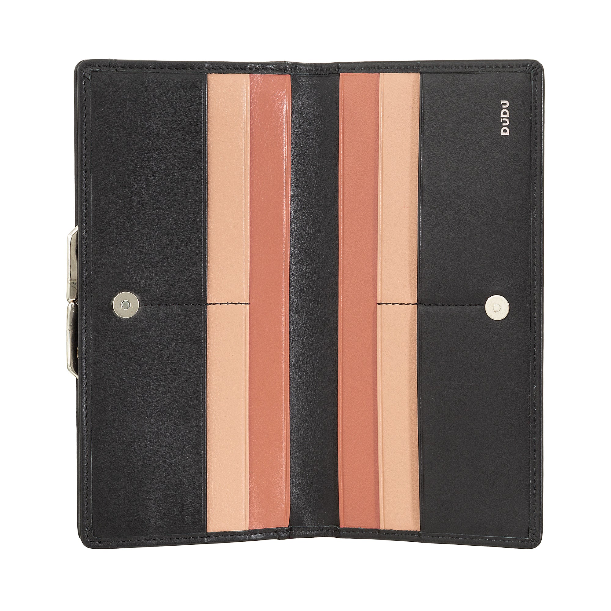 Carteira de Pele Chloé Preta com Proteção RFID