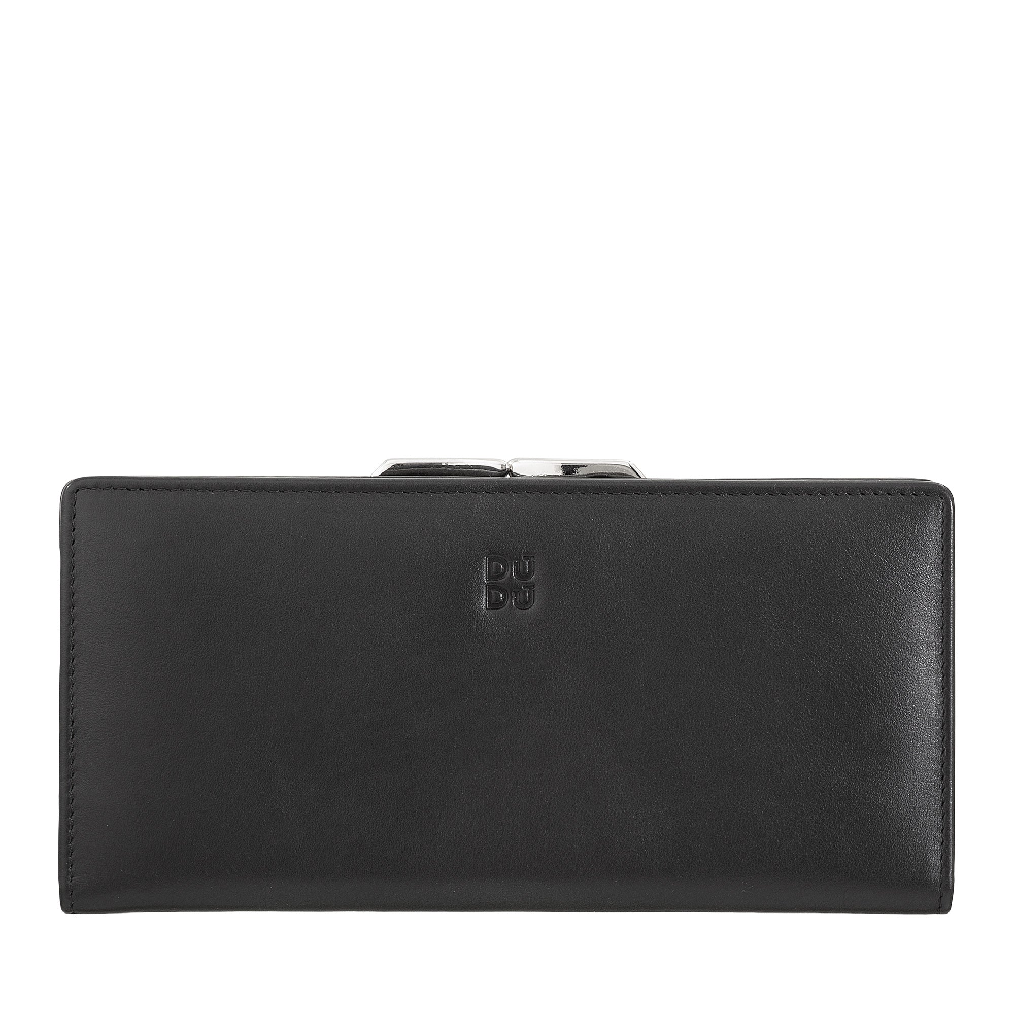 Carteira de Pele Chloé Preta com Proteção RFID