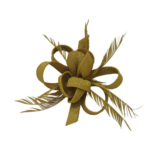 Alfinete Gancho amarelo mostarda