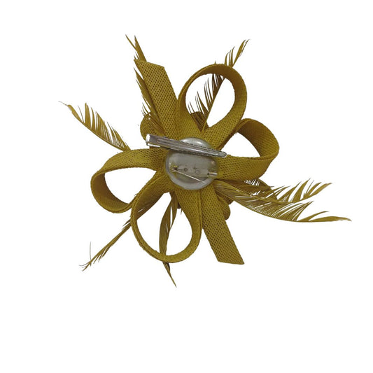 Alfinete Gancho amarelo mostarda1