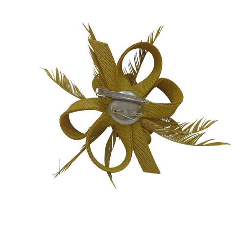 Alfinete Gancho amarelo mostarda1