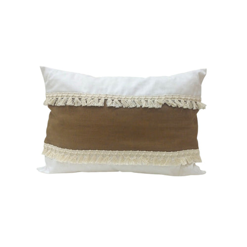 Almofada de Linho Natural 45x30 cm