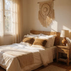 Almofada de Linho Natural 45x45 cm