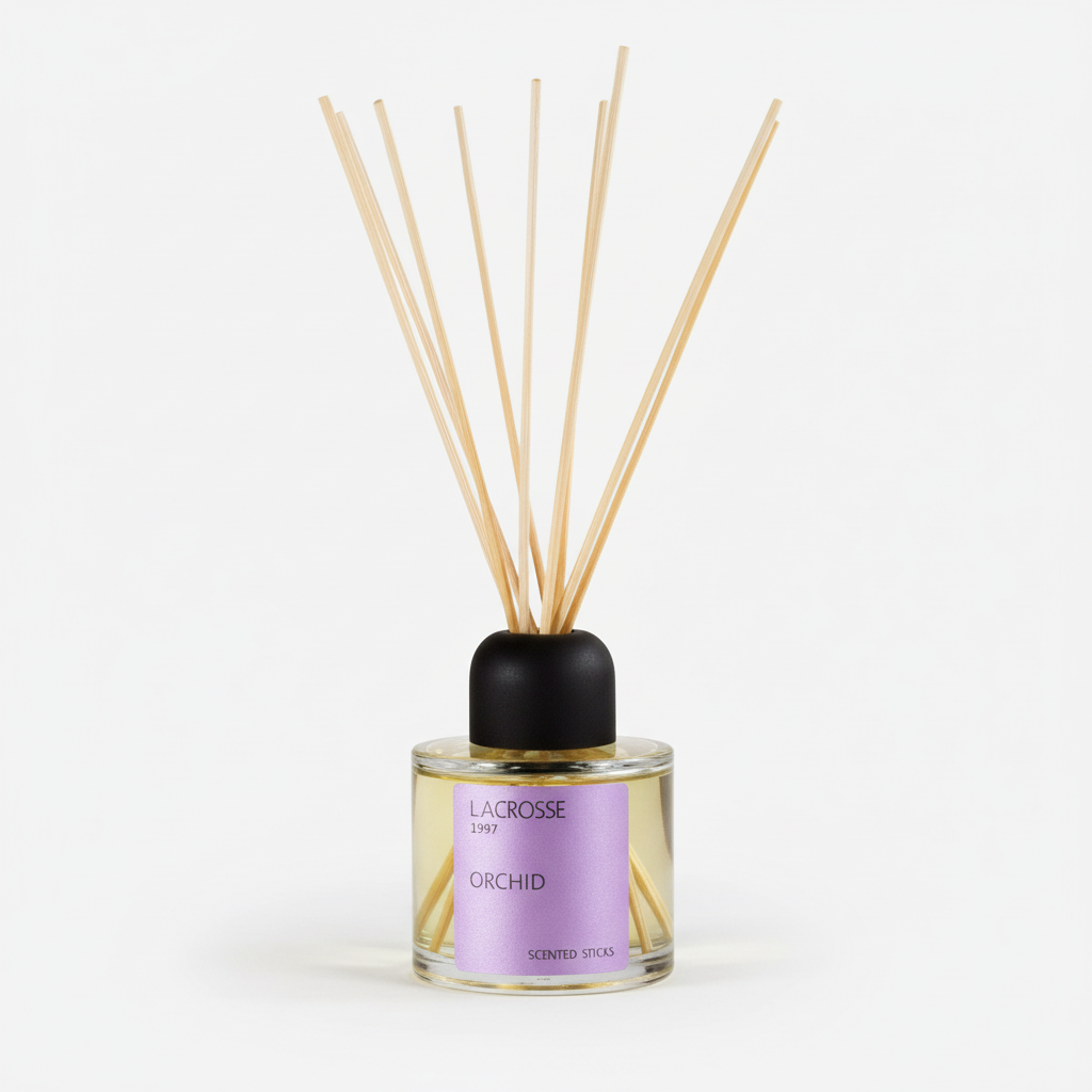 Lacrosse Orchid reed diffuser - square format