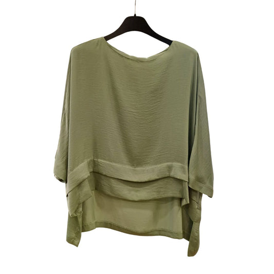 Blusa Assimétrica Moutaki – Verde Sálvia
