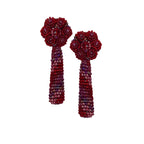 Brinco Petúnia Drop red