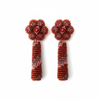 Brinco Petúnia Drop red