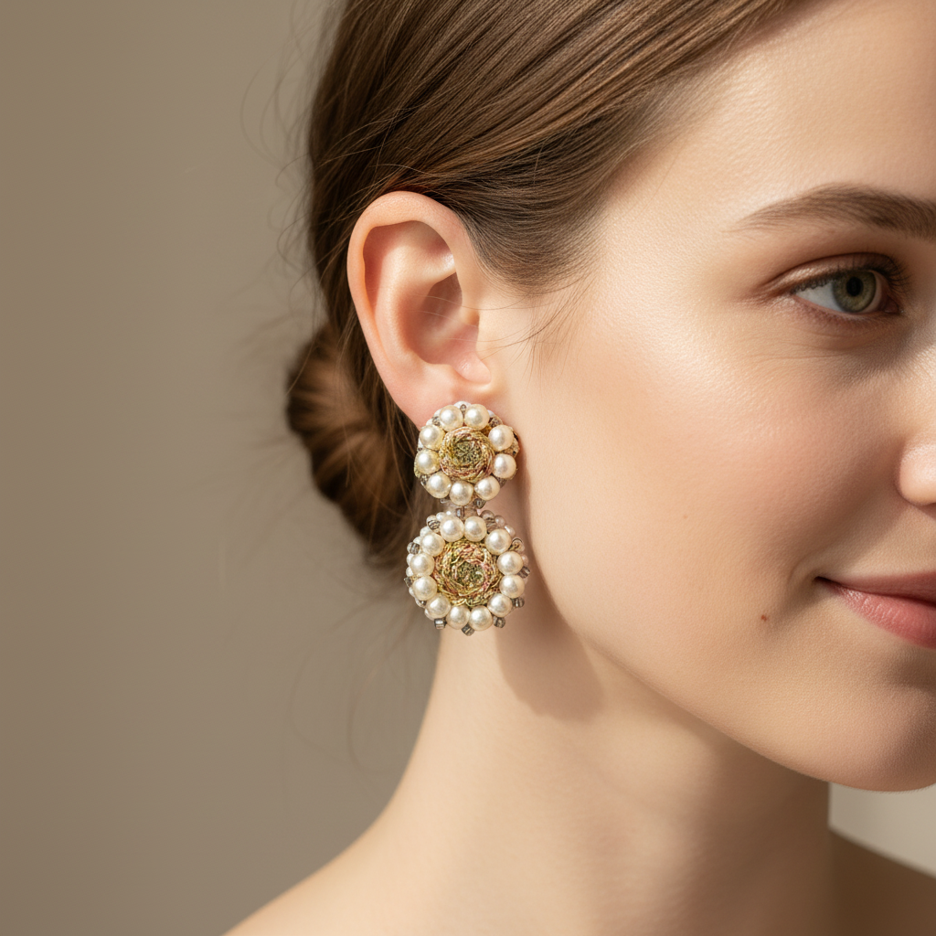 Brinco Rosalie-Branco