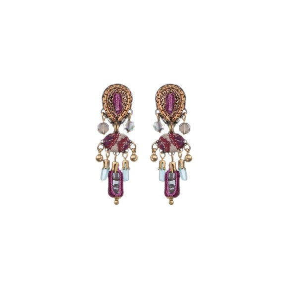 Brincos Ayalabar Berry Blush