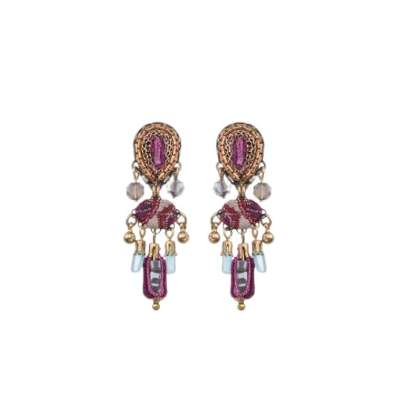 Brincos Ayalabar Berry Blush