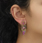 Brincos Ayalabar Berry Blush