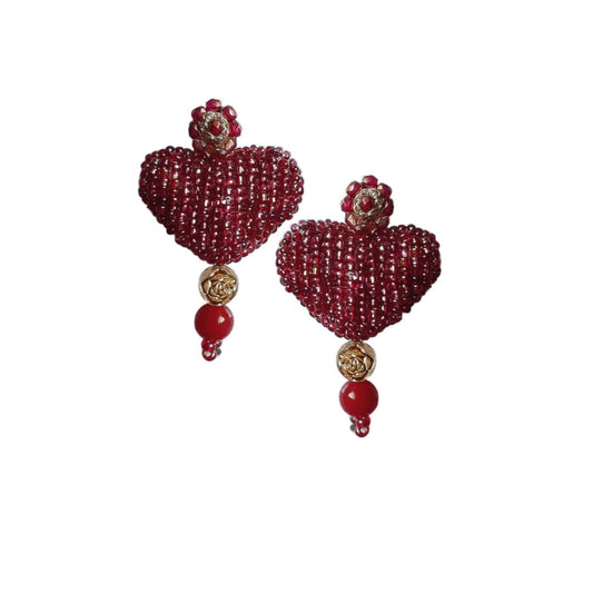 Brincos Coração-Hearts & Flowers