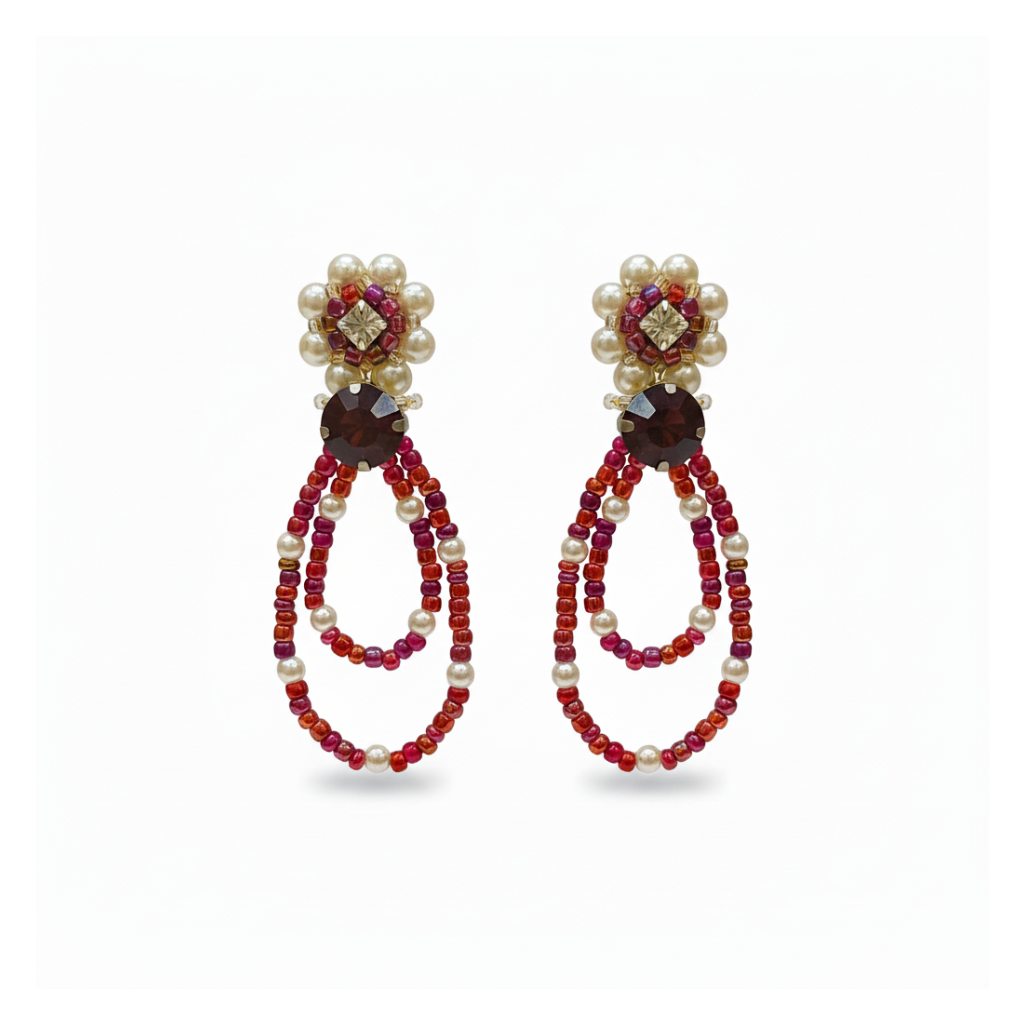 Packshot e-commerce - Brincos artesanais Iluztro com cores reais