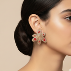 Brincos de festa Star Flower-Exclusividade e Estilo