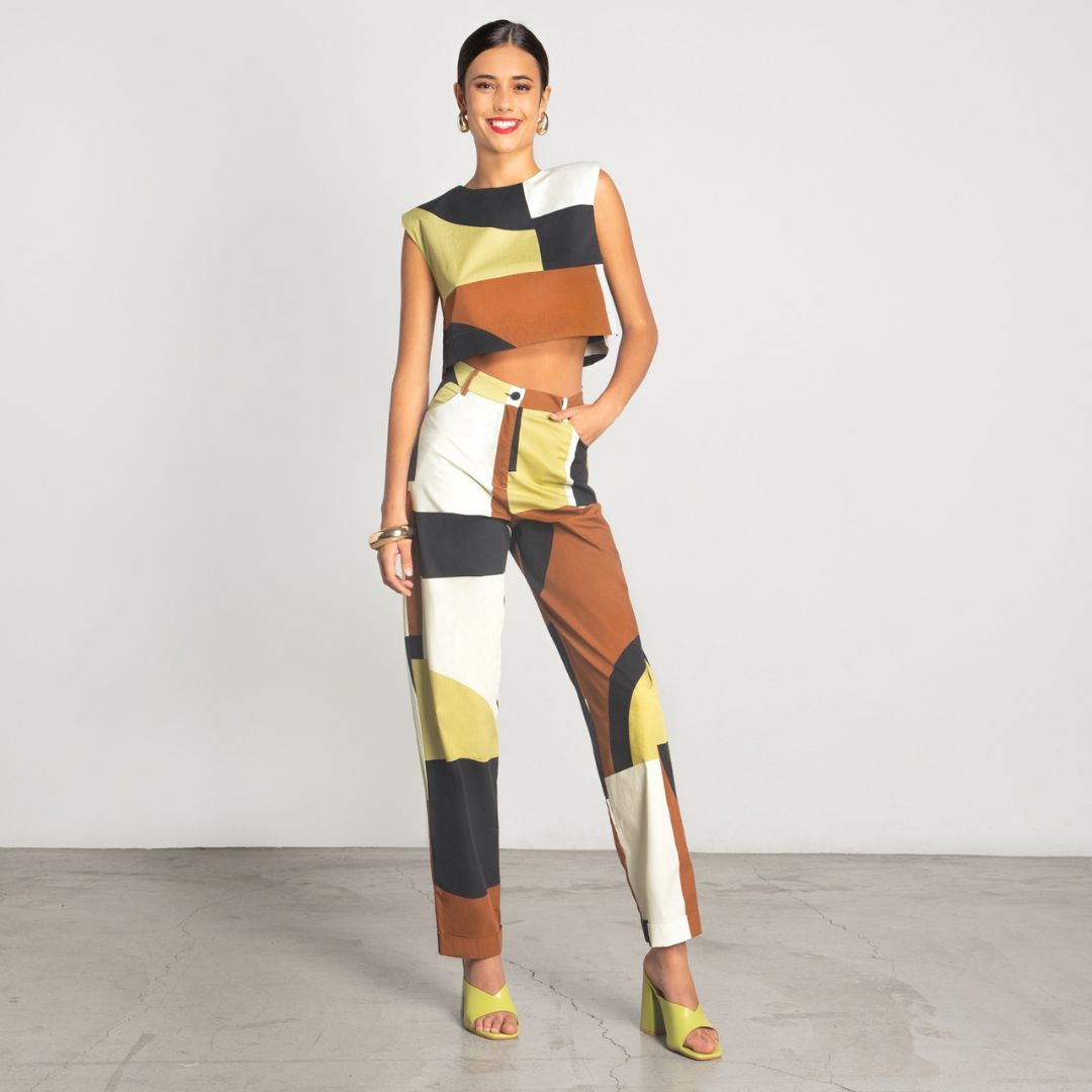 Calças Lime-Moutaki