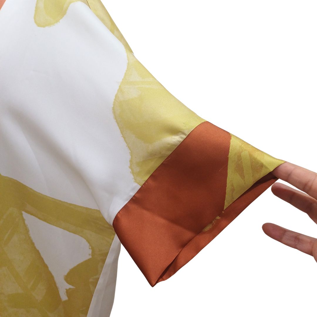 Camisa Moutaki Estampada em Poliéster Reciclado