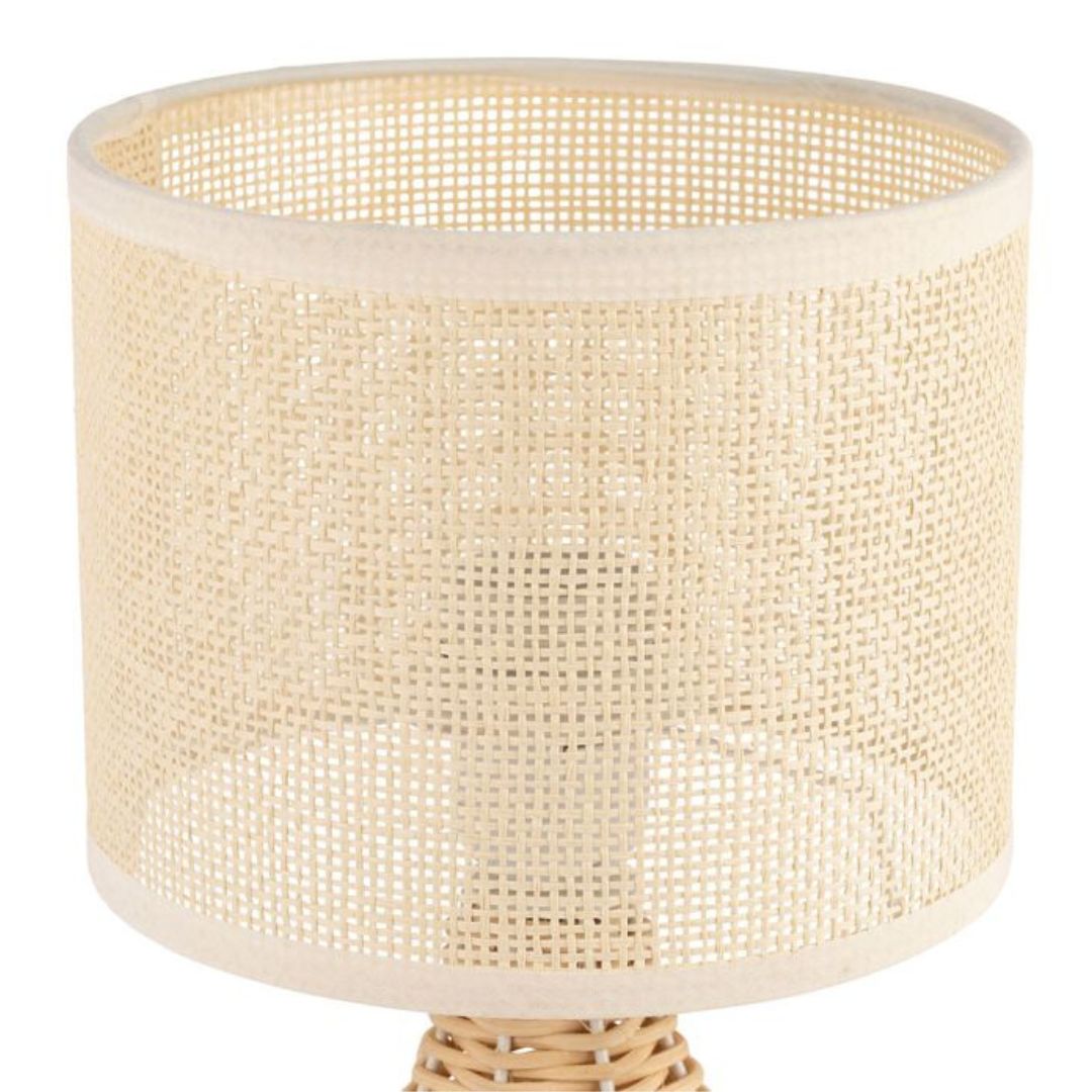 Candeeiro de Mesa em Rattan