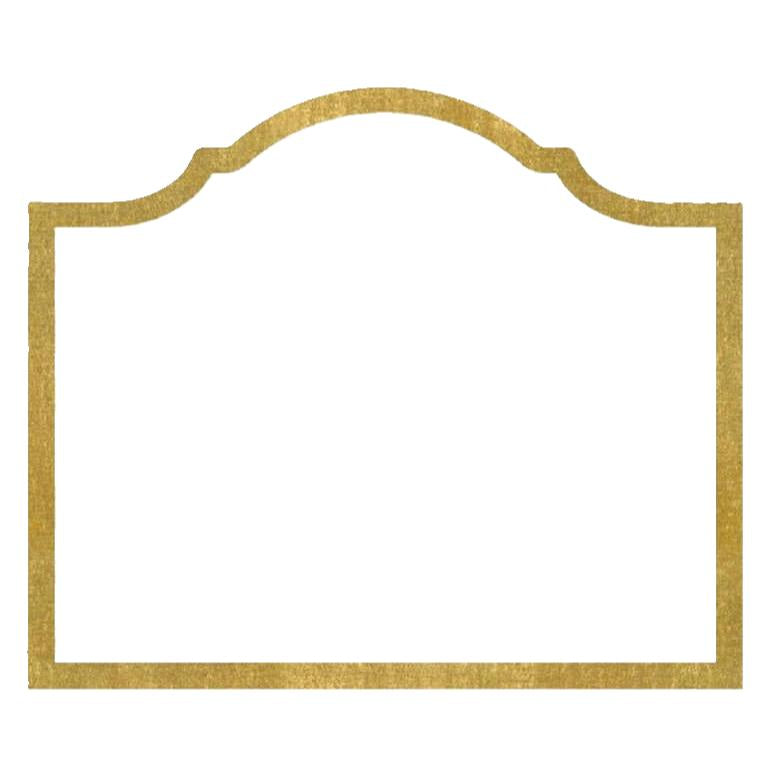 Cartões de lugar Arch Die-Cut