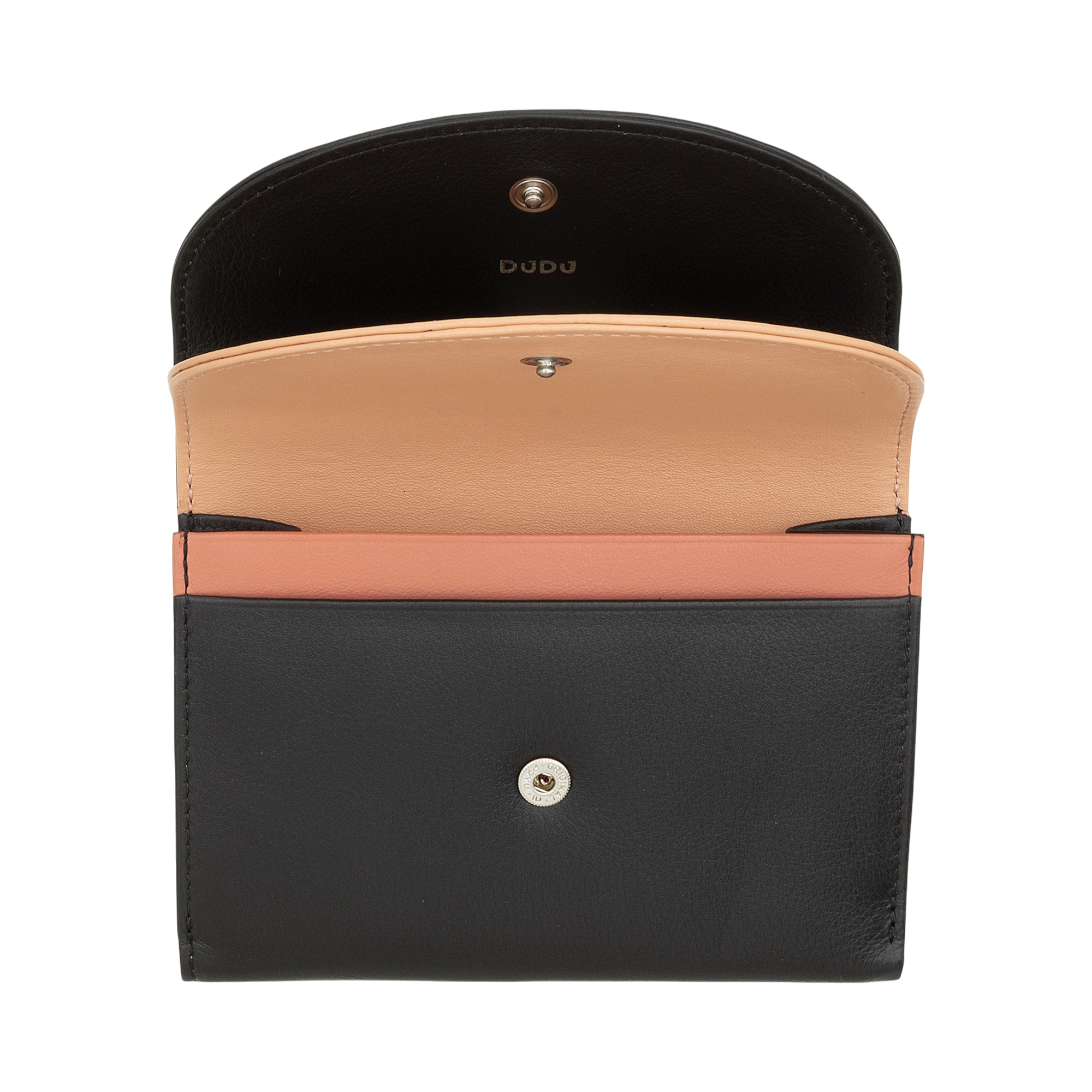 Carteira Galápagos Preta em Pele com Proteção RFID