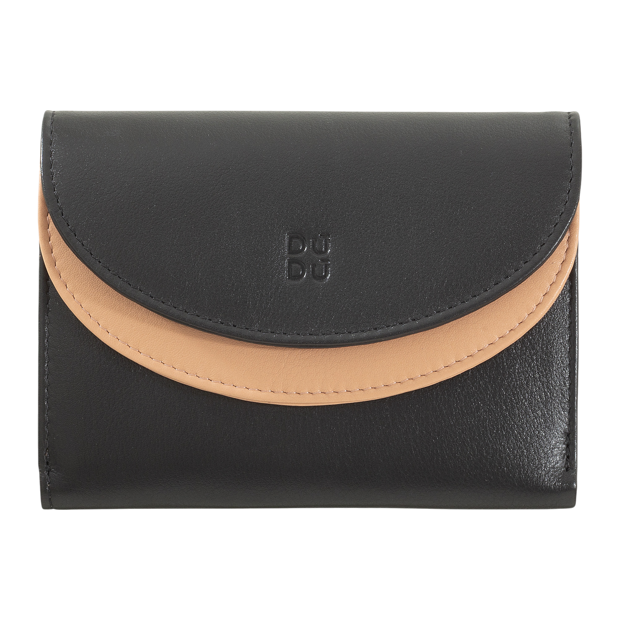 Carteira Galápagos Preta em Pele com Proteção RFID