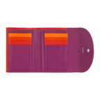 Carteira Galapagos Fuchsia em Pele com Proteção RFID-DUDU