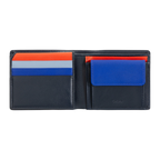 Carteira Masculina em Pele com Porta-Moedas- Proteção RFID