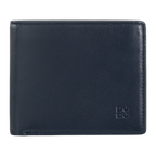 Carteira Masculina em Pele com Porta-Moedas- Proteção RFID