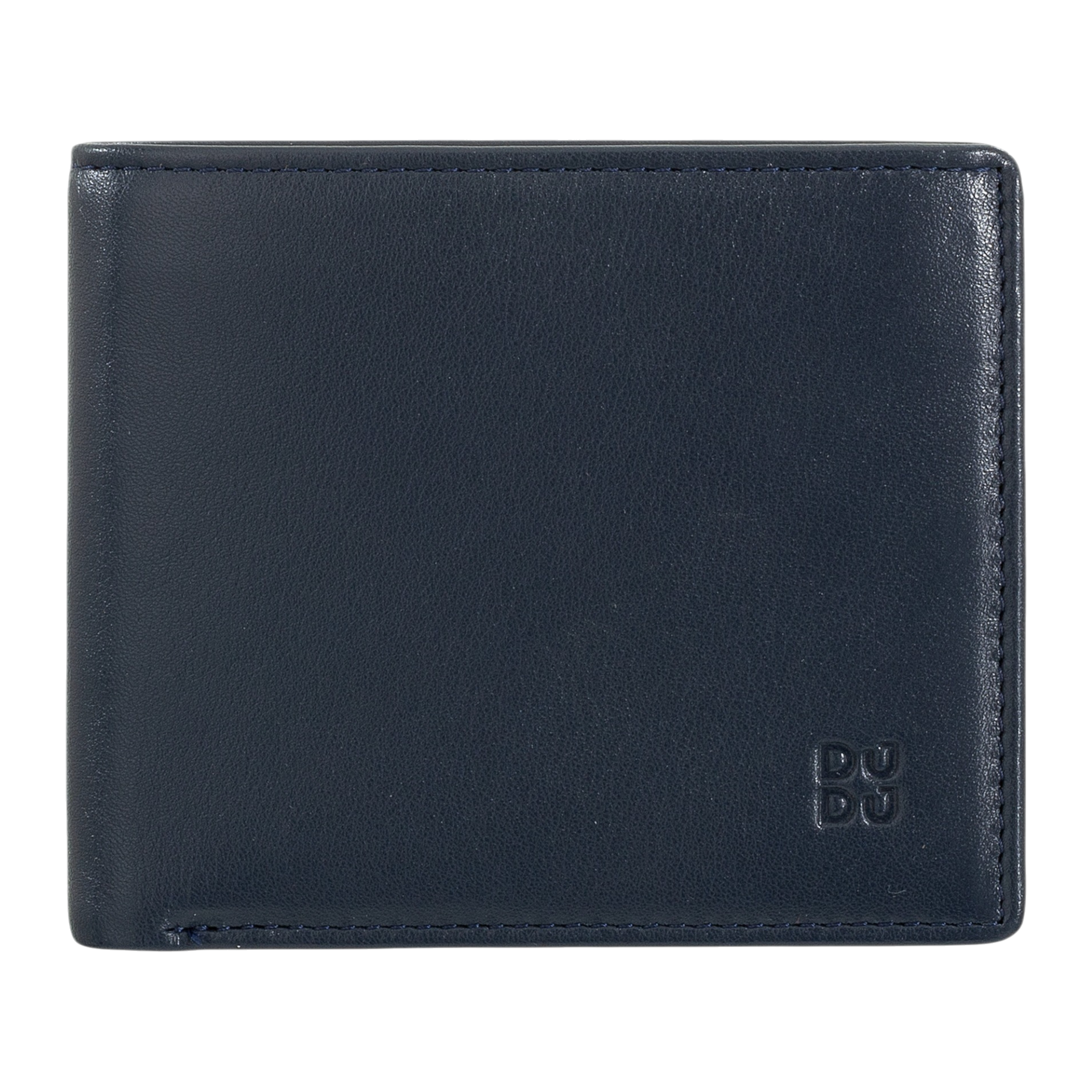 Carteira Masculina em Pele com Porta-Moedas- Proteção RFID