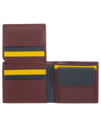 Carteira Masculina em Pele com Porta-Moedas- Proteção RFID