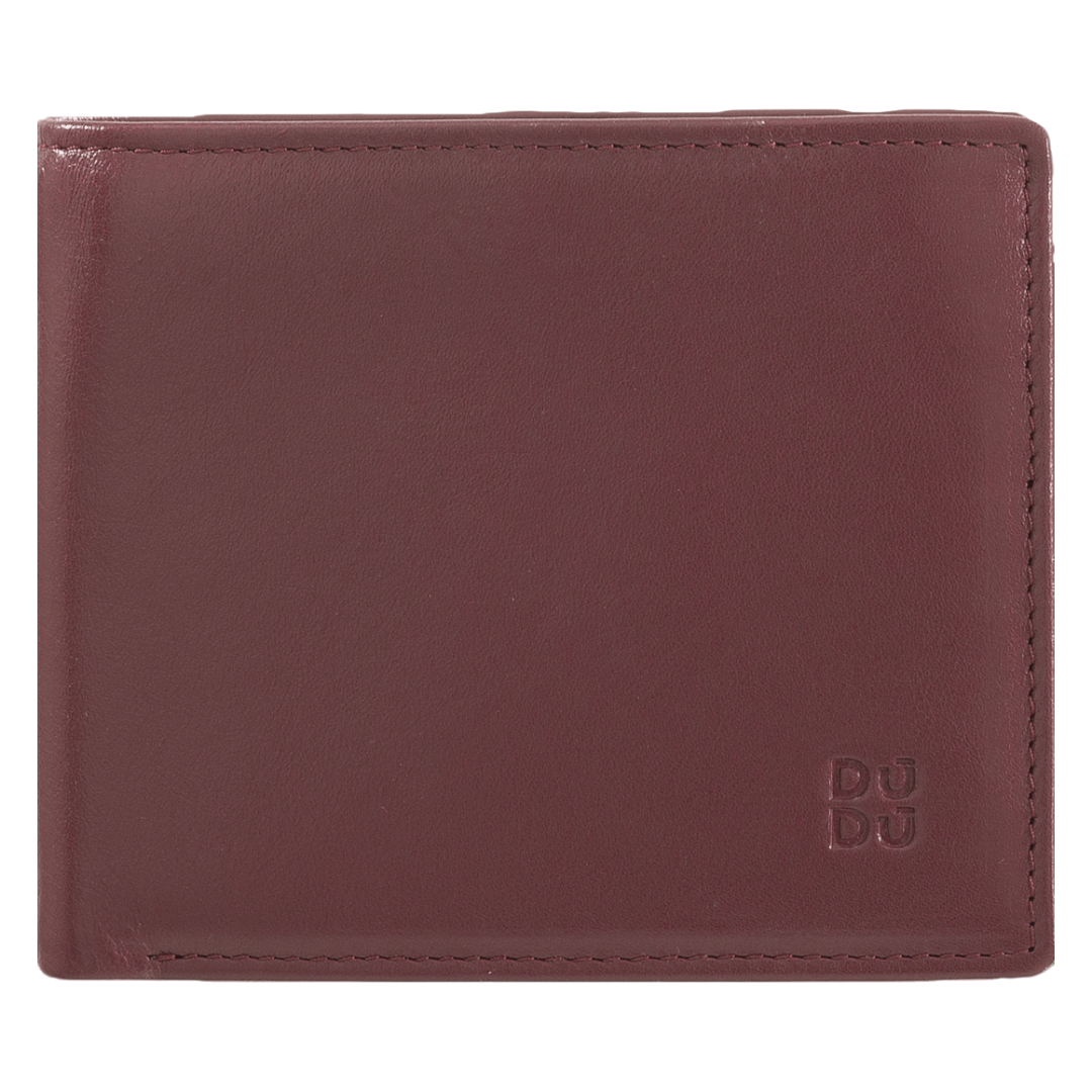 Carteira Masculina em Pele com Porta-Moedas- Proteção RFID