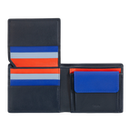 Carteira Masculina em Pele com Porta-Moedas- Proteção RFID