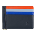 Carteira Porta-Cartões com Clip de Dinheiro e Proteção RFID