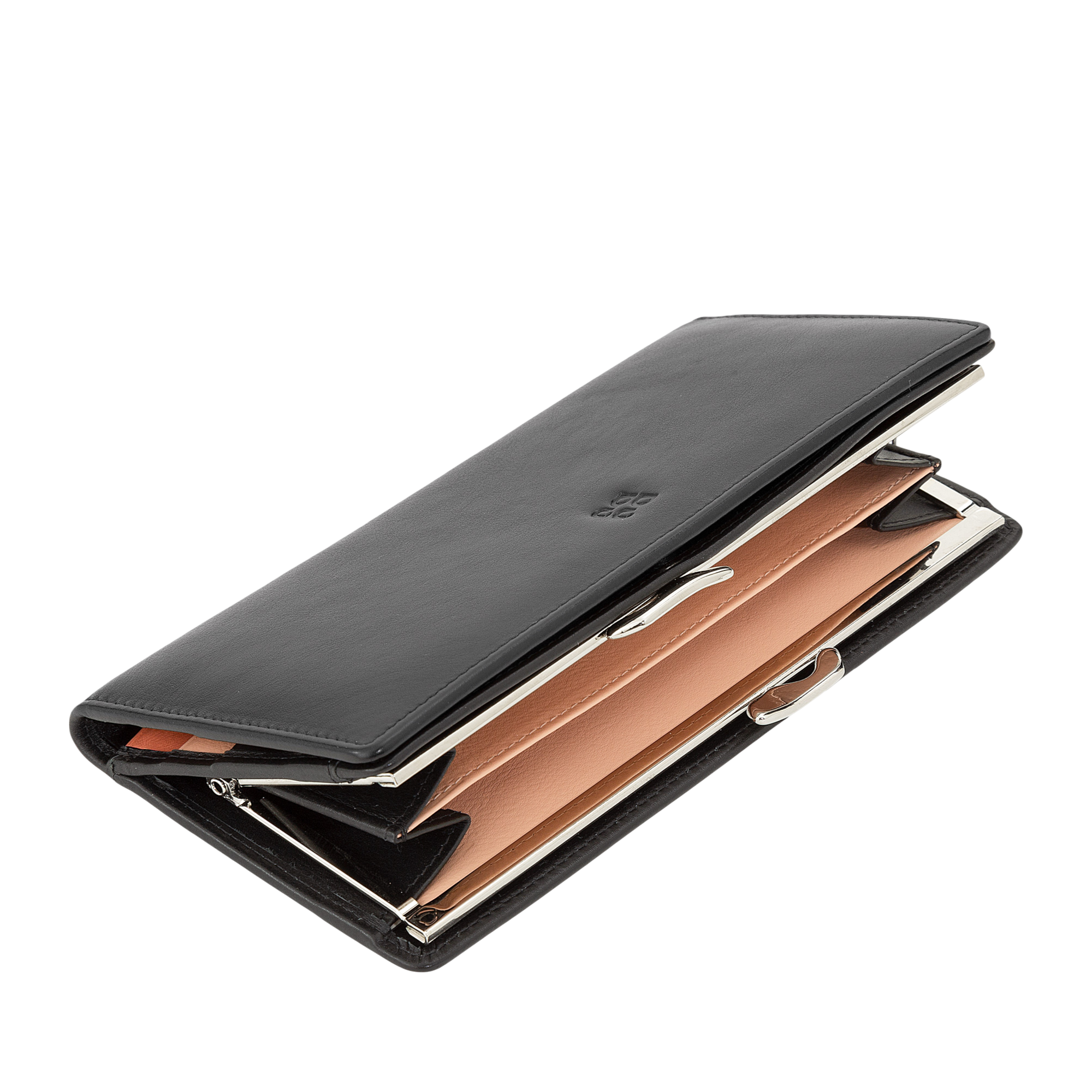 Carteira de Pele Chloé Preta com Proteção RFID