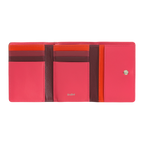 Carteira de Pele Framboesa-Proteção RFID-DUDU