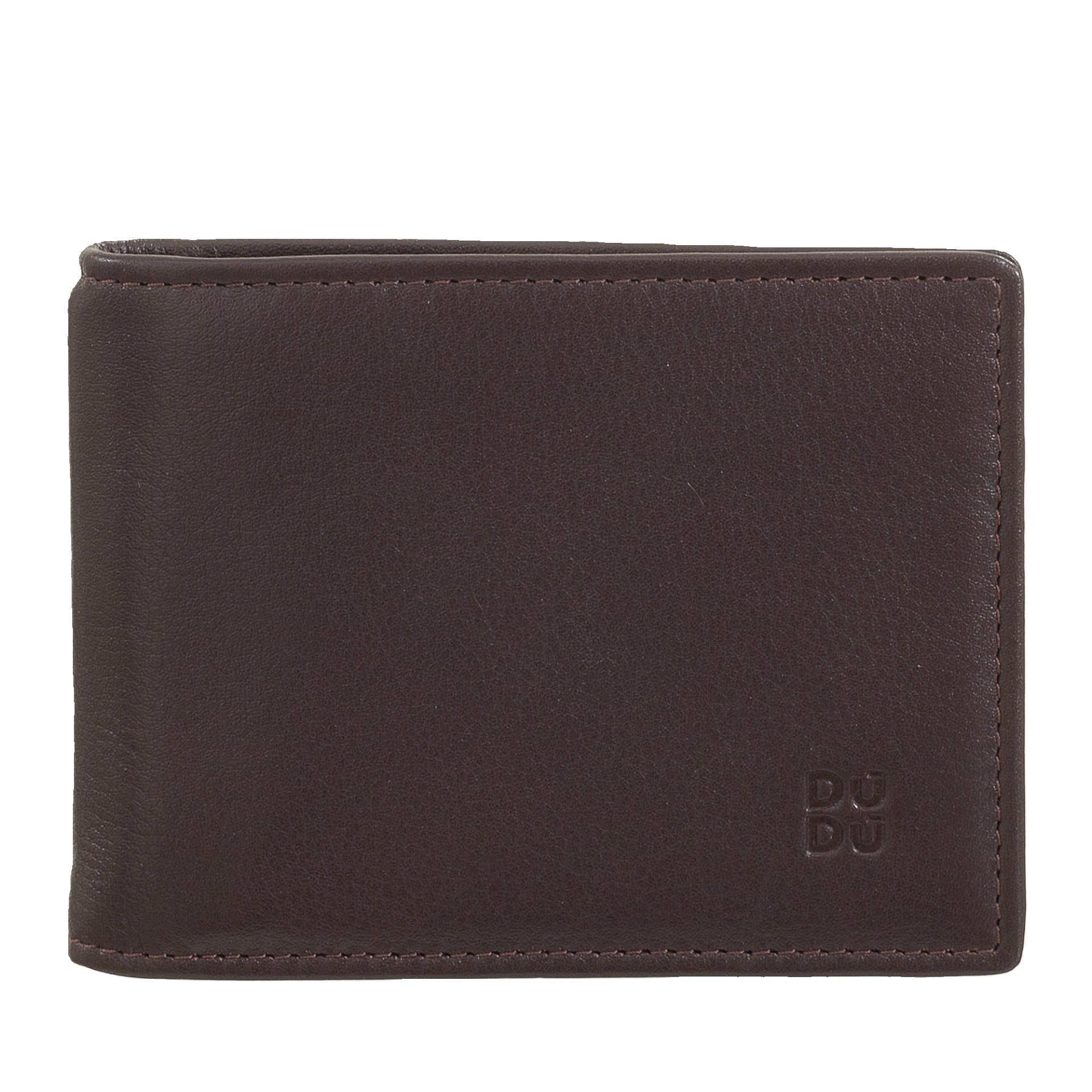 Carteira de Pele com Clip de Dinheiro e Proteção RFID