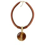 Colar Terra Dourada-Corda náutica