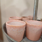 Copinho de café Artesanal em Cerâmica Esmaltada