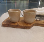 Copinho de café Artesanal em Cerâmica Esmaltada