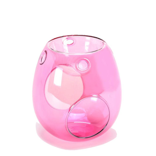 Difusor de Aroma de Vidro Rosa