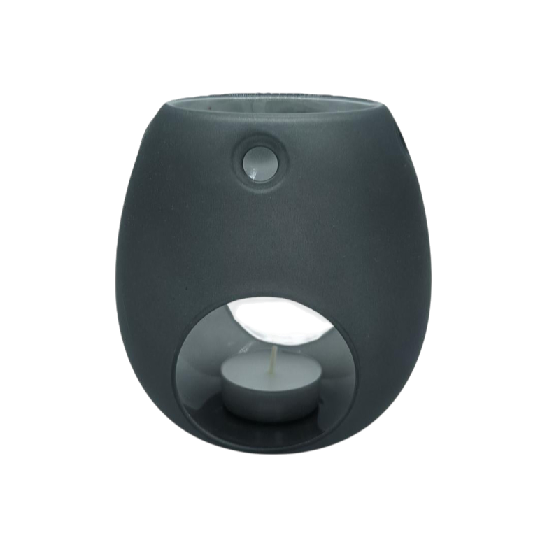 Difusor de aroma de vidro cinzento