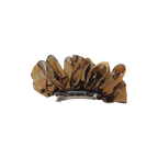 Beige printed silk hook