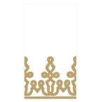 Guardanapo de papel com desenho de Passementerie em Ouro