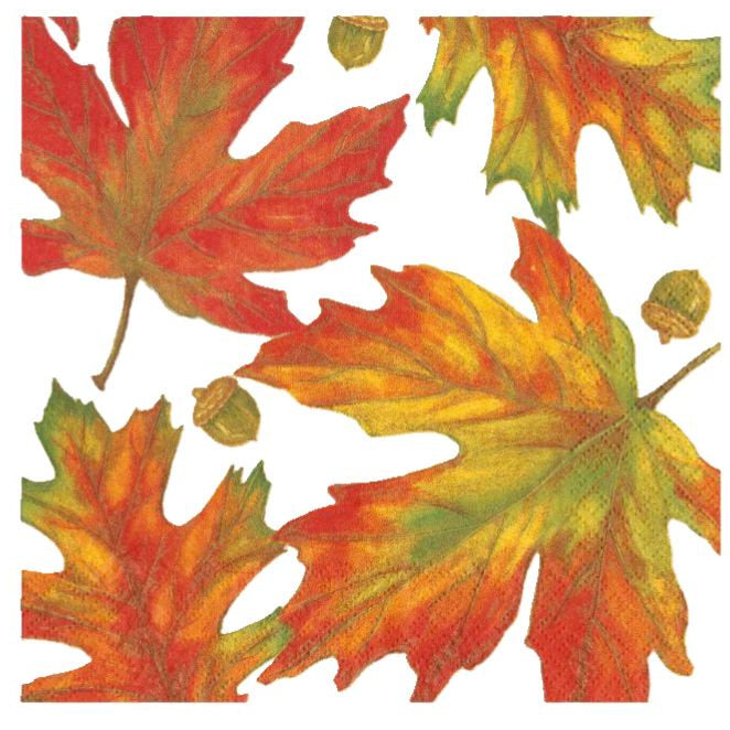 Guardanapos de Papel Folhas de Outono